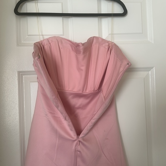 House of CB Jasmine Strapless Satin Corset Dress - Picture 15 of 15